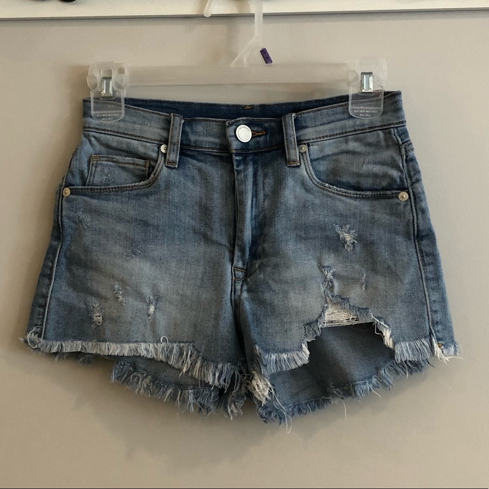 Blank NYC Cut Off Denim Shorts